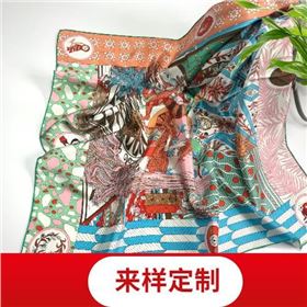礼品真丝围巾定制